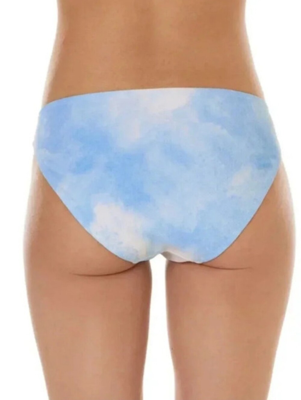 NWT Celebrity Pink Blue & White Tie Dye Bikini Bottom - Picture 2 of 12
